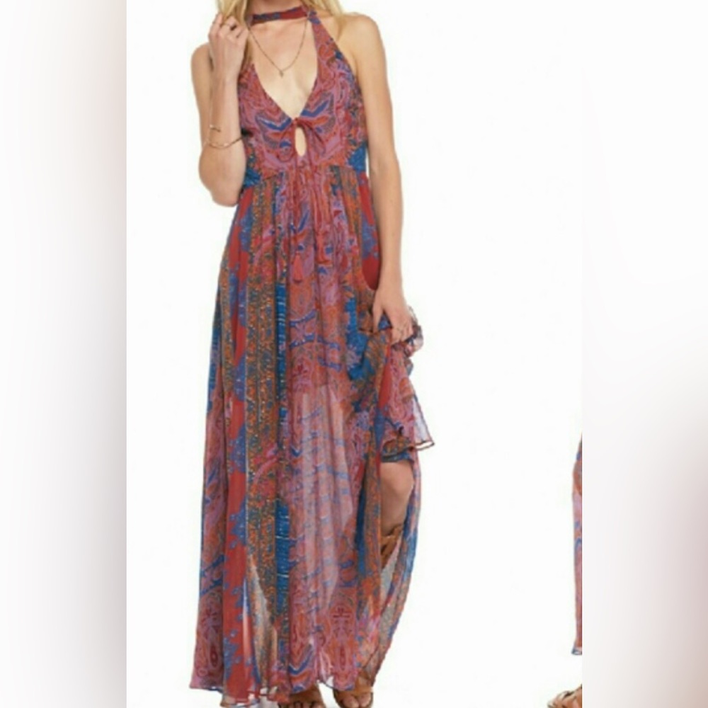 ❤️HOST PICK❤️Free People Unattainable Maxi Dress